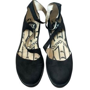 Fly London Women's Black Sandals